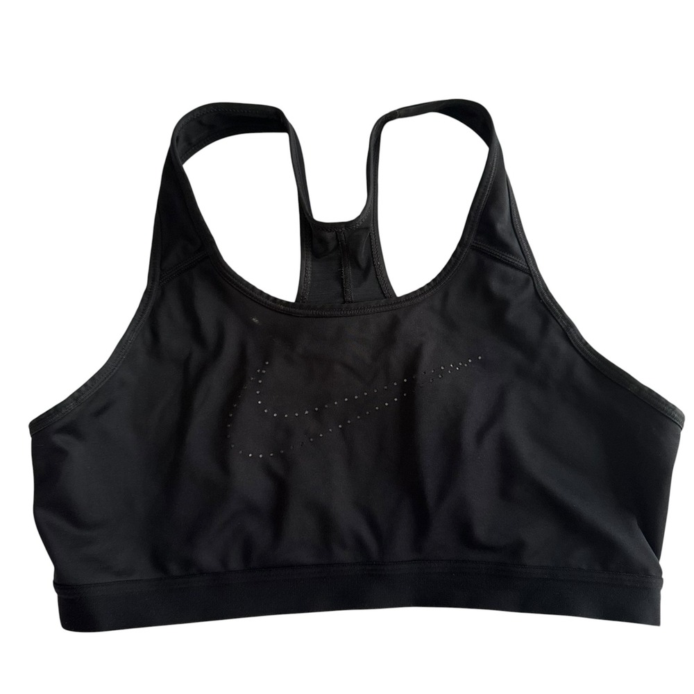 NIKE Pro‎ Classic Dri-Fit Black Cooling Ladies Sports Bra, XL